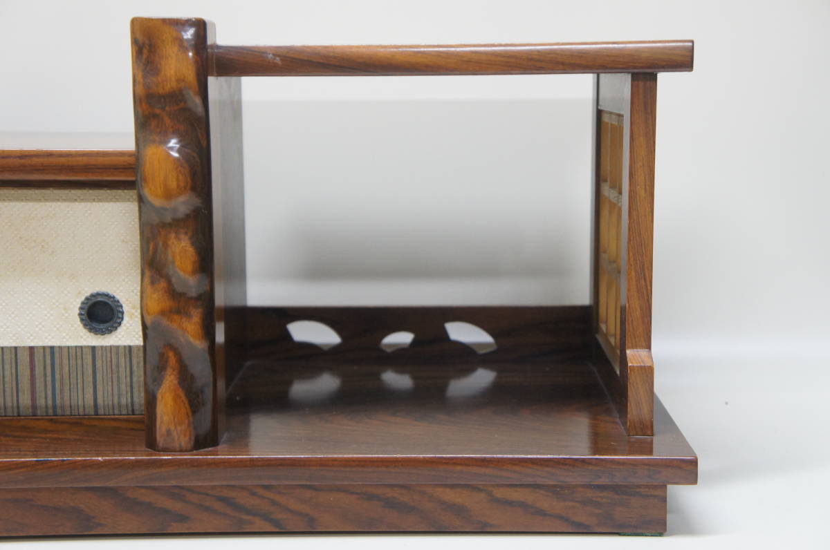 違い棚 置き床 飾り棚 床の間 ローボード 飾り棚