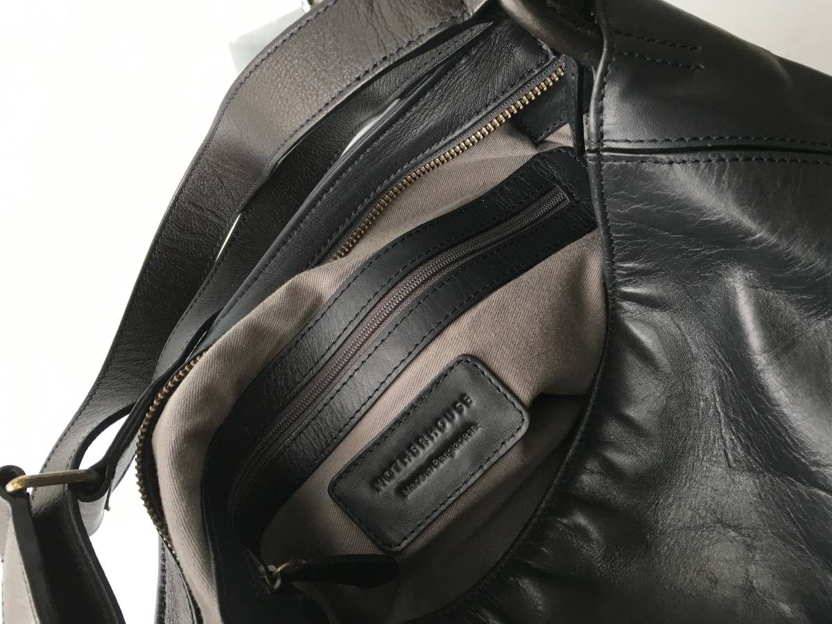 マザーハウス レザー MOTHERHOUSE 美品MOTHERHOUSE トートバッグ HOUSE - MOTHER ハンドバッグ 美品 ハウスの通販 マザー 美品☆マザーハウス 公式 ジュート×レザー ネイビー