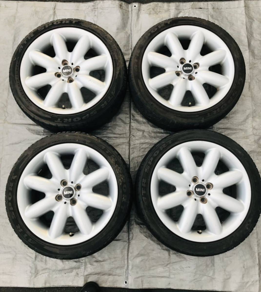 ミニクーパーS R53 RE16 17インチ 7J +48 PCD100 4穴 ( R50 RA16 r52 