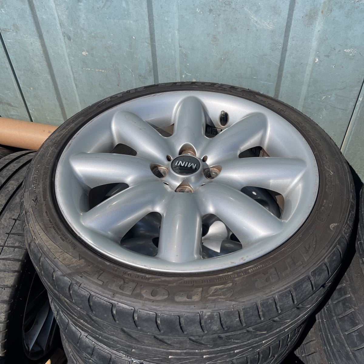 ミニクーパーS R53 RE16 17インチ 7J +48 PCD100 4穴 ( R50 RA16 r52 