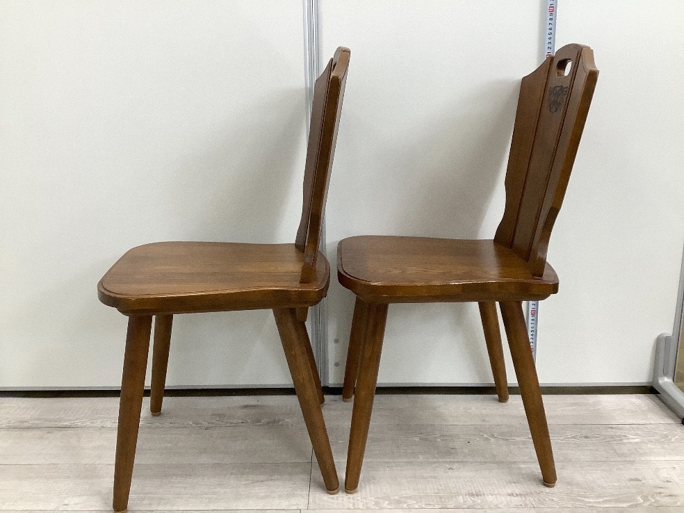 karimoku オールドカリモク ルスティック ダイニングチェア×2 オーク材