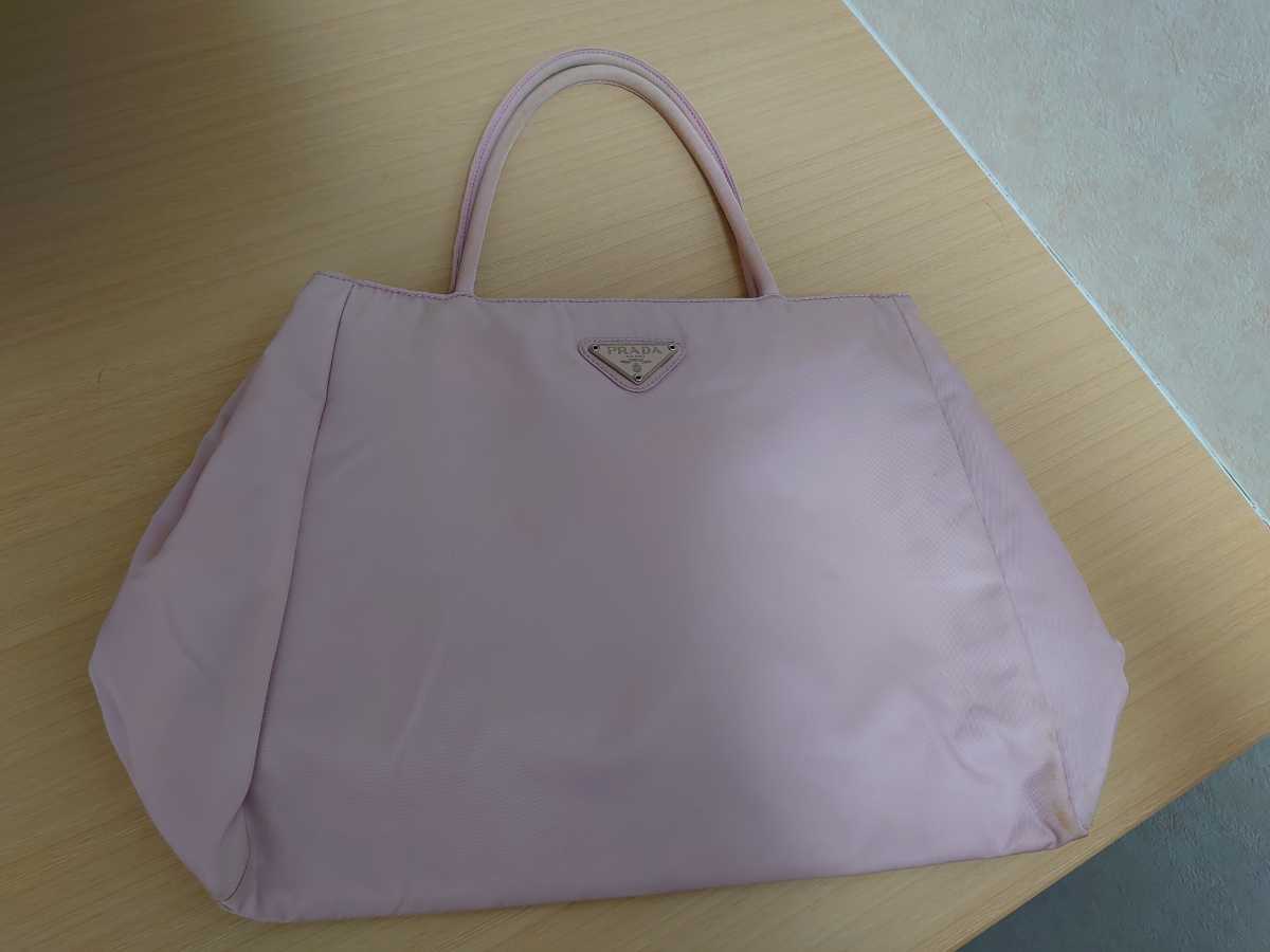 PRADA プラダ トートバッグ ノベルティトートピンク新品未使用｜Yahoo 