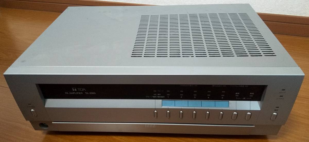 TOA Corporation PAアンプ TA-2060 60W 5局 マイク PM-660 セット TA