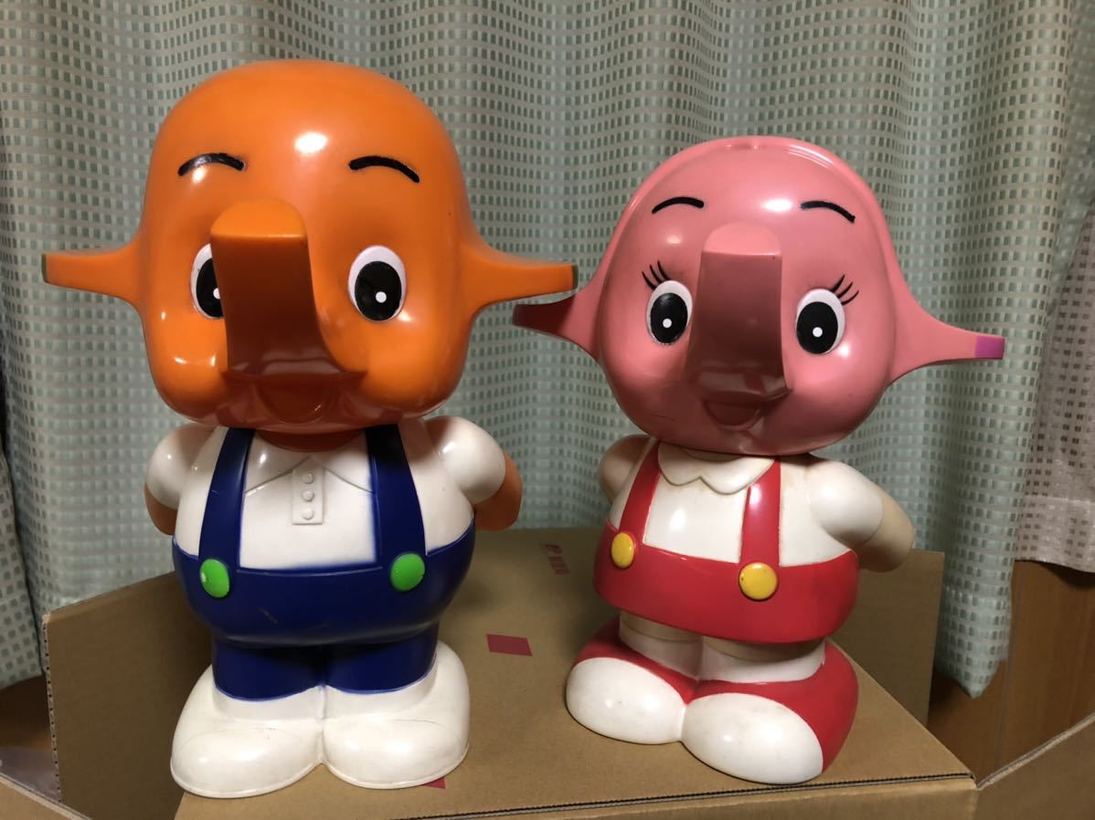 サトちゃん サトコちゃん貯金箱セット(キャラクター)｜売買された 