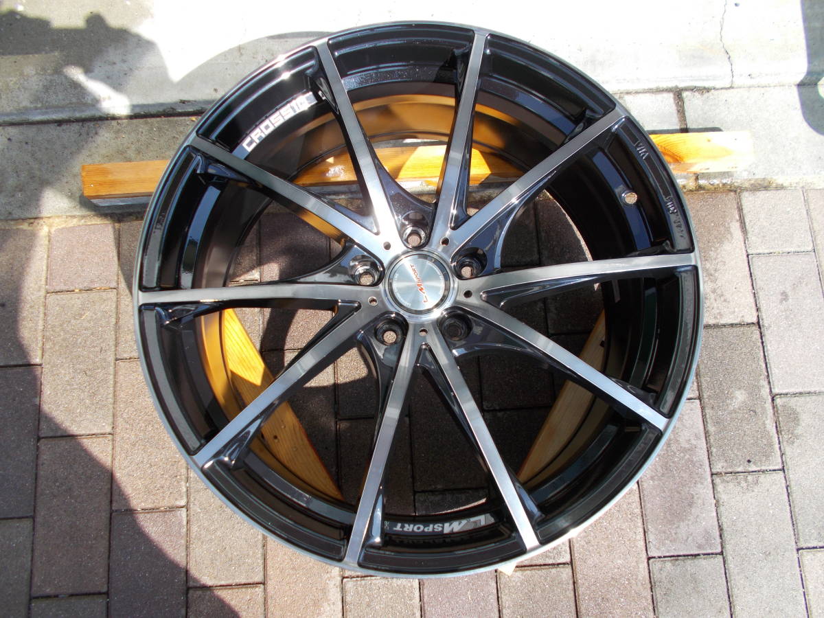 レアマイスター LM SPORT CROSS10 20インチ8.5J 114.3-5H INSTE+45 