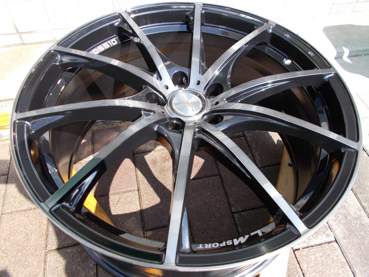 レアマイスター LM SPORT CROSS10 20インチ8.5J 114.3-5H INSTE+45 