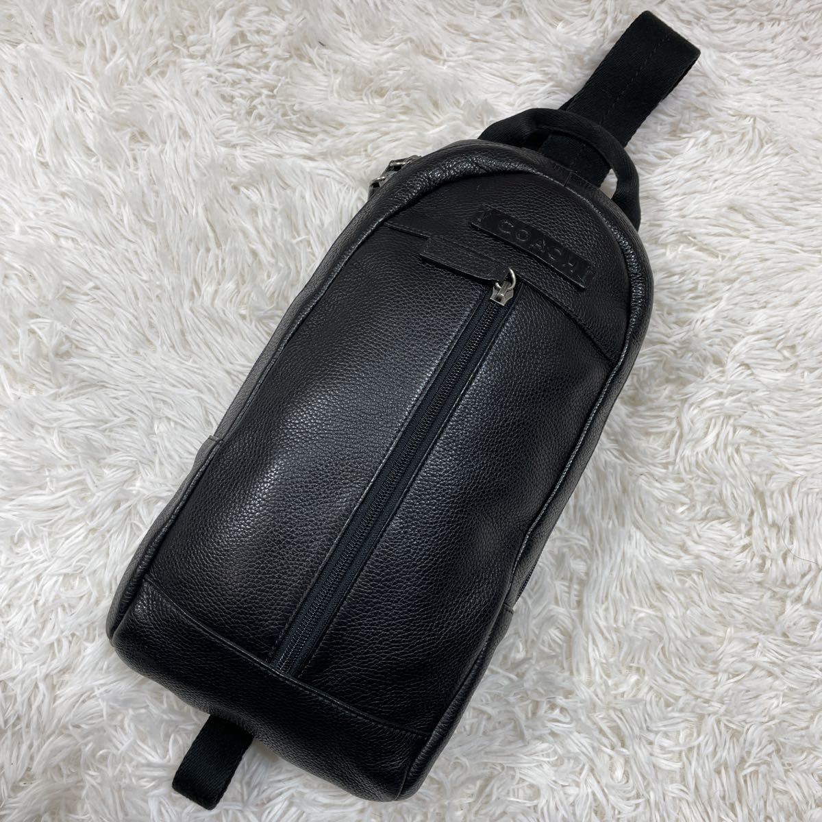 美品 コーチ COACH ボディバッグ キャムデン ショルダーバッグ クロス  