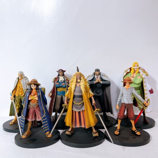 ○8iH7【送80】1円～ ワンピース ONE PIECE 箱なし フィギュア まとめ 