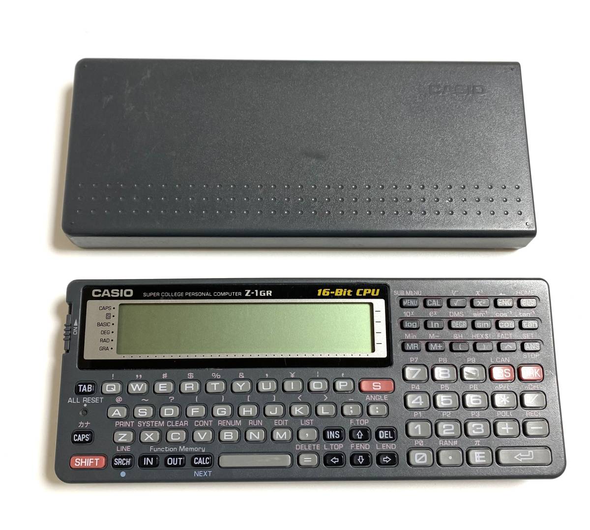 ジャンク品】CASIOポケットコンピュータ Z-1GR CASIO Z-1GR ポケット