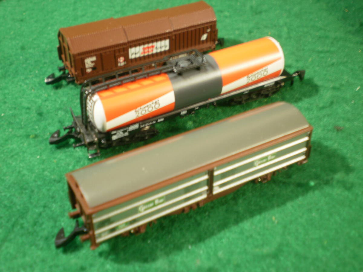 メルクリン Zゲージ 82501 OBB Freight Car 82201 シェル石油タンク車 
