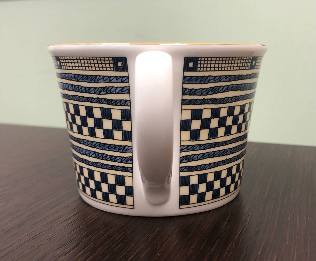 2061】中古 美品 WEDGWOOD SAMURAI カップ&ソーサー 2客セット 