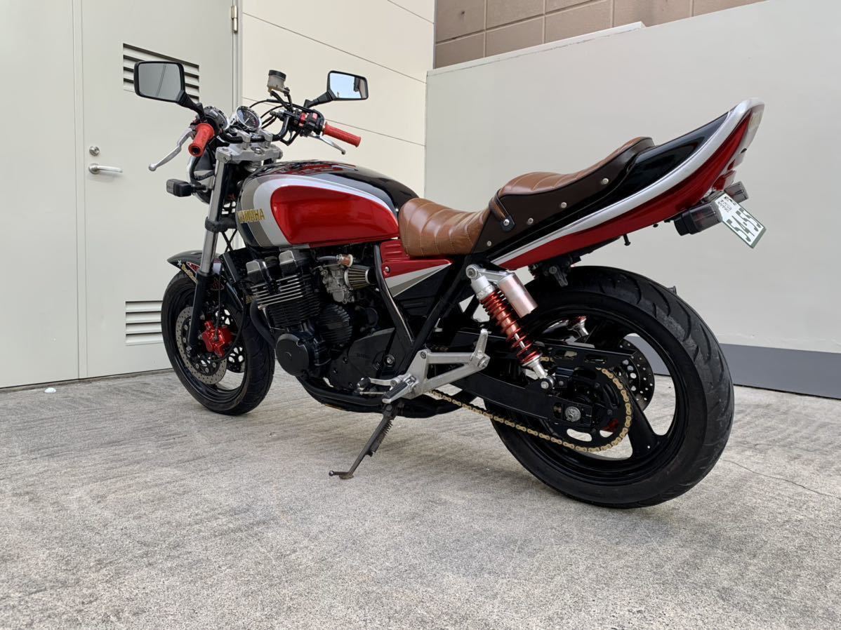 YAMAHA XJR400 4HM カスタム エンジン調子良い ヤマハ xjr400車体