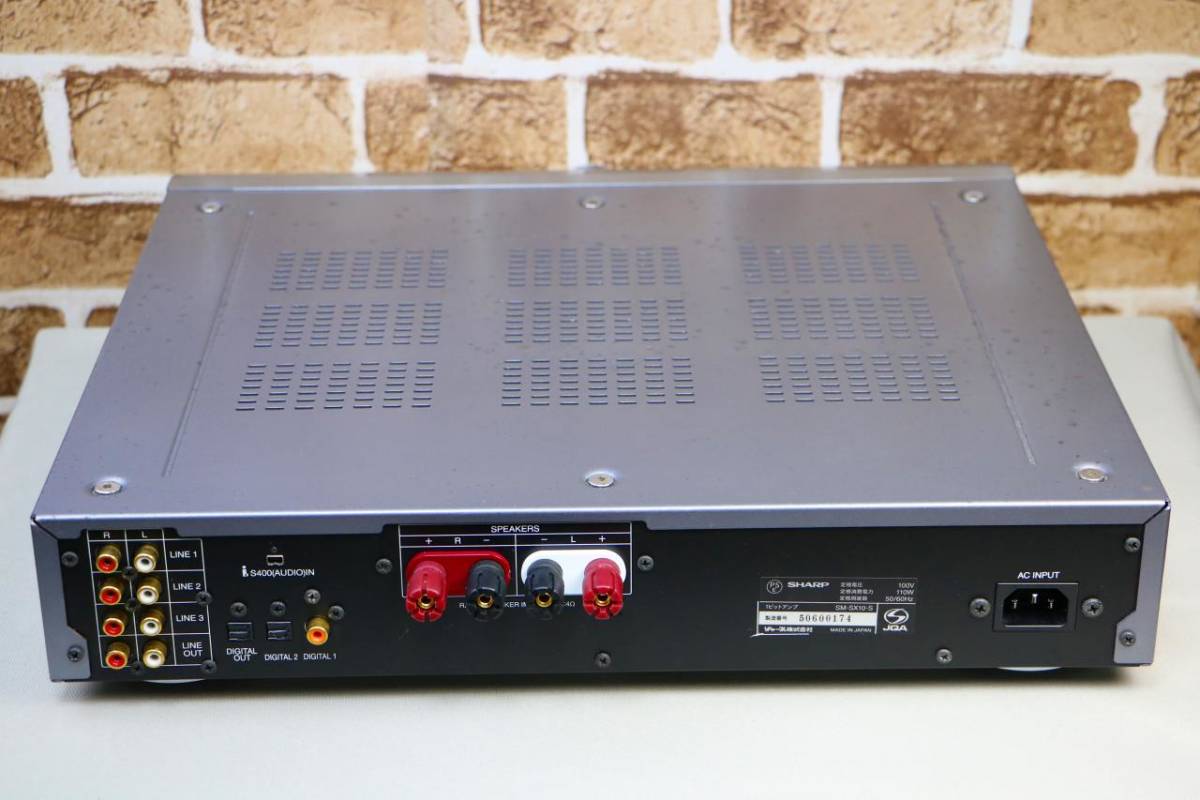名機シャープSM-SX10 1ビットデジタルアンプ