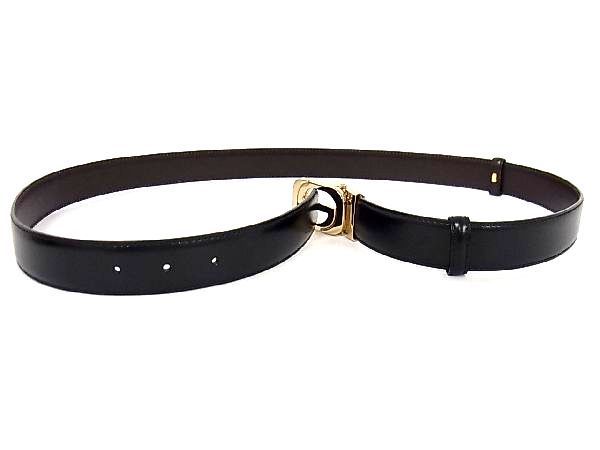 1円 □極美品□ GUCCI グッチ 110 44 036 2194 2120 0 レザー ゴールド