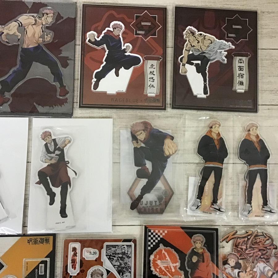 現状】 キャラ分け 呪術廻戦 虎杖悠二 両面宿儺 アクリルスタンド 各種 
