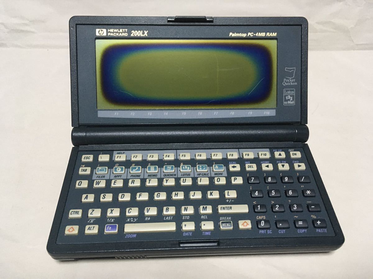  200LX hp 4MB 増速 HEWLETT PACKARD HP200LX PDA ヒューレット パッカード(PDA)｜売買されたオークション情報、yahooの商品情報をアーカイブ公開 - オークファン その他