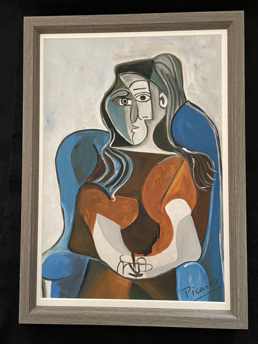 パブロ・ピカソ 1959年 肉筆水彩原画 Picasso美術館認証 【公式通販】