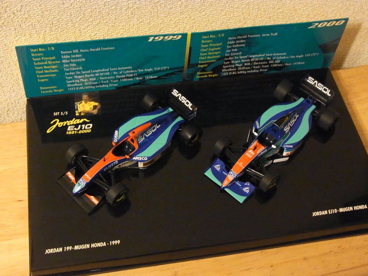 ミニチャンプス1 43 ジョーダン193 194セット 台紙エラー品 レーシングカー 売買されたオークション情報 Yahooの商品情報をアーカイブ公開 オークファン Aucfan Com
