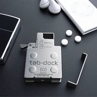 「ジッポのタブレットケース」本物のZIPPO外ケース付き！ Tab-dock おしゃれな注目度No.1！(ピルケース フリスクケース等 ジッポの中身)