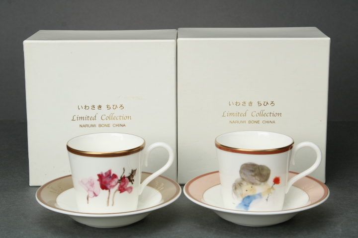 100円～ 新品 未使用 NARUMI BONE CHINA いわさきちひろ エスプレッソ 