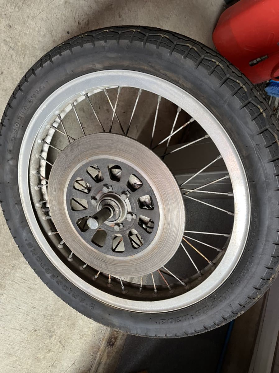 YAMAHA tx650フロントホイール 2026年最新Yahoo!オークション フロント