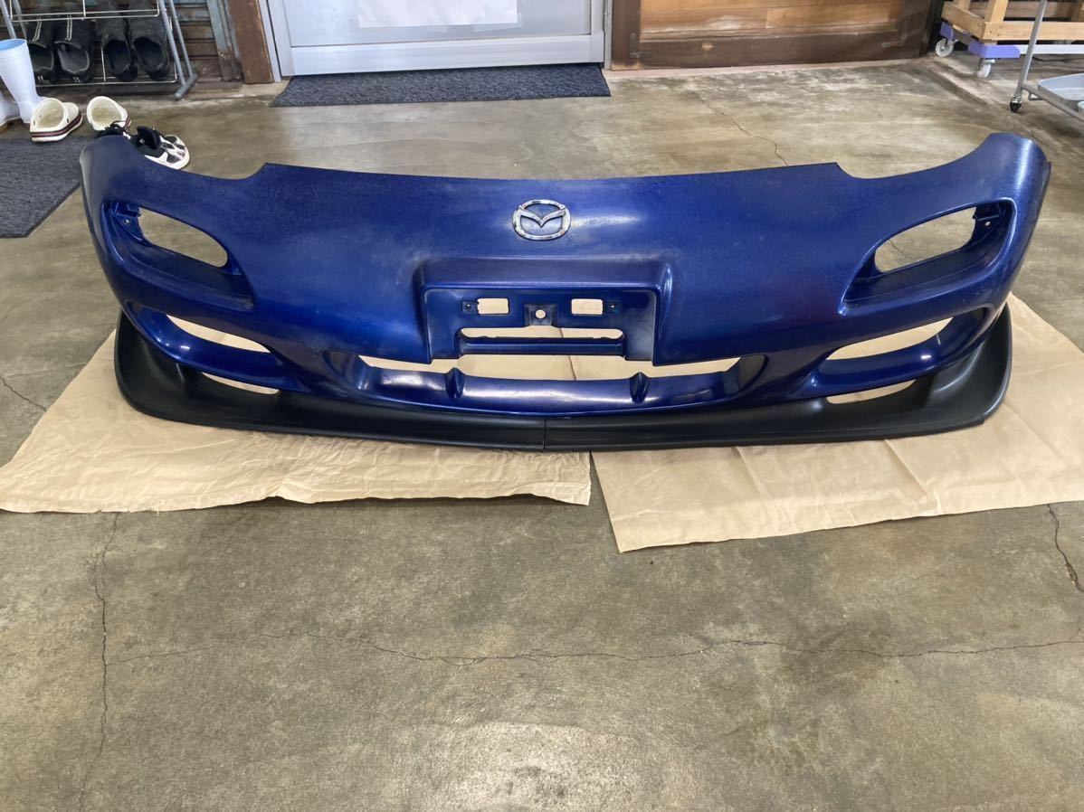 マツダ RX-7 fd3s 後期 純正 フロントバンパー 純正リップスポイラー 