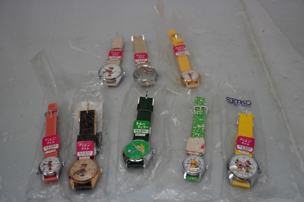 3-124 seiko セイコー Disney Time ディズニータイム掛時計 ミッキー 