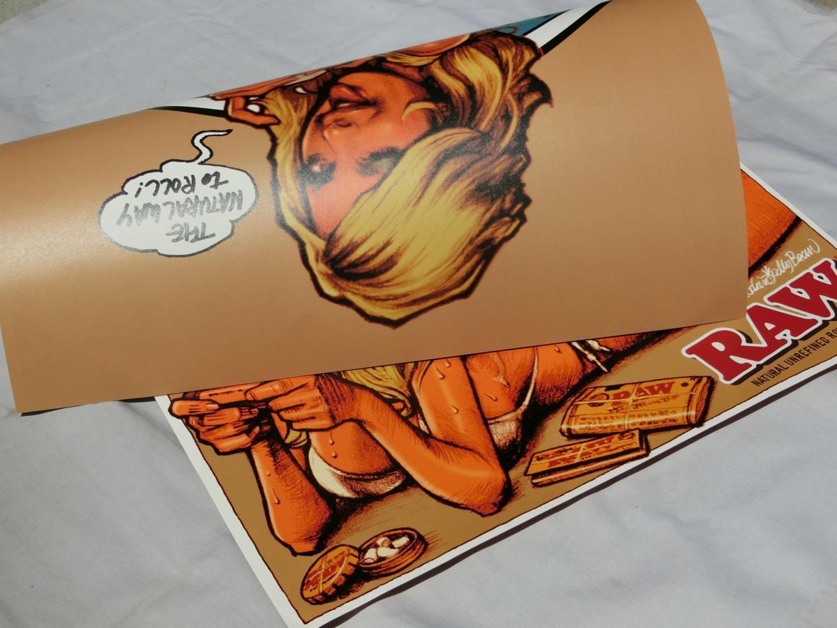 ロッキンジェリービーン RAW x Rockin Jelly Bean” Double Side poster