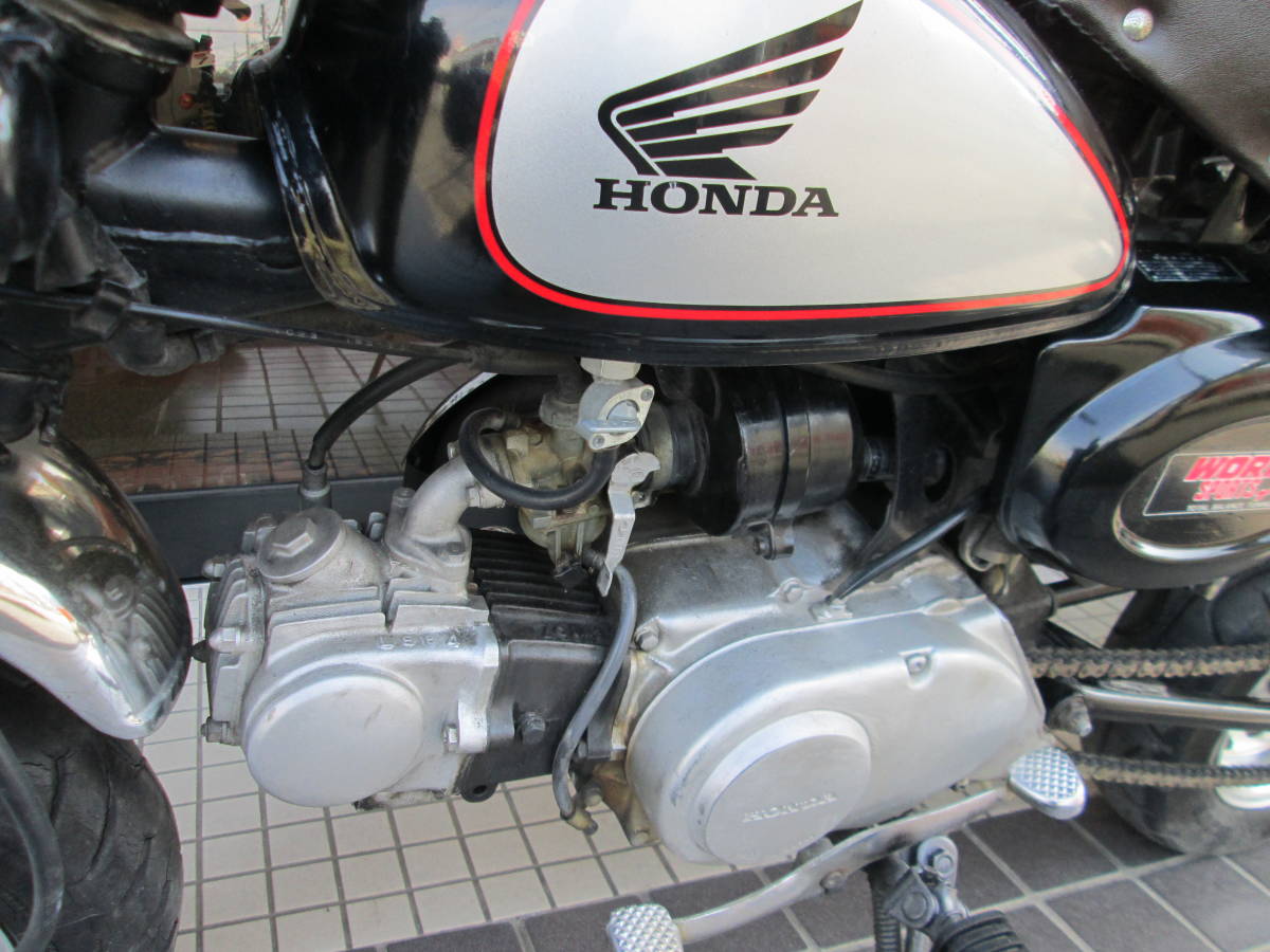 モンキー Z50J ホンダ カスタム 10インチアルミ・ロングスイングアーム 