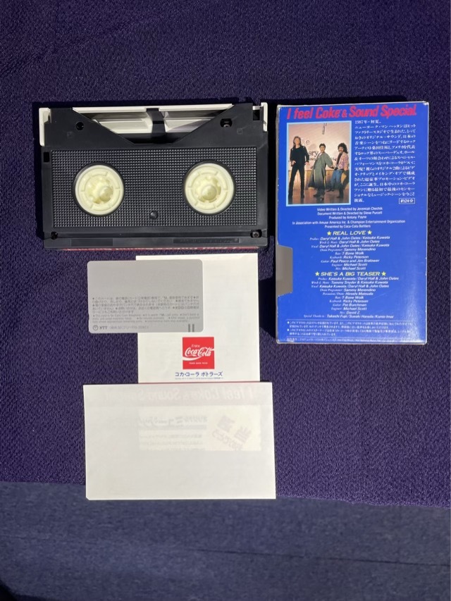 桑田佳祐 ホール＆オーツ 1987年 コカ・コーラ I feel Coke & Sound