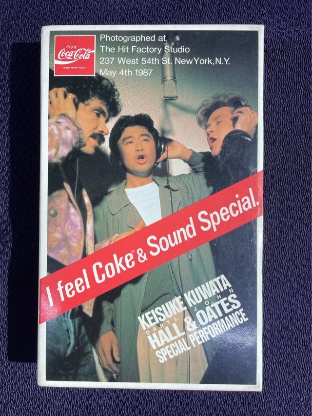 【VHS】桑田佳祐 I feel Coke&Sound Special 非売品 桑田佳祐 ホール＆オーツ 1987年 コカ・コーラ I feel Coke & Sound