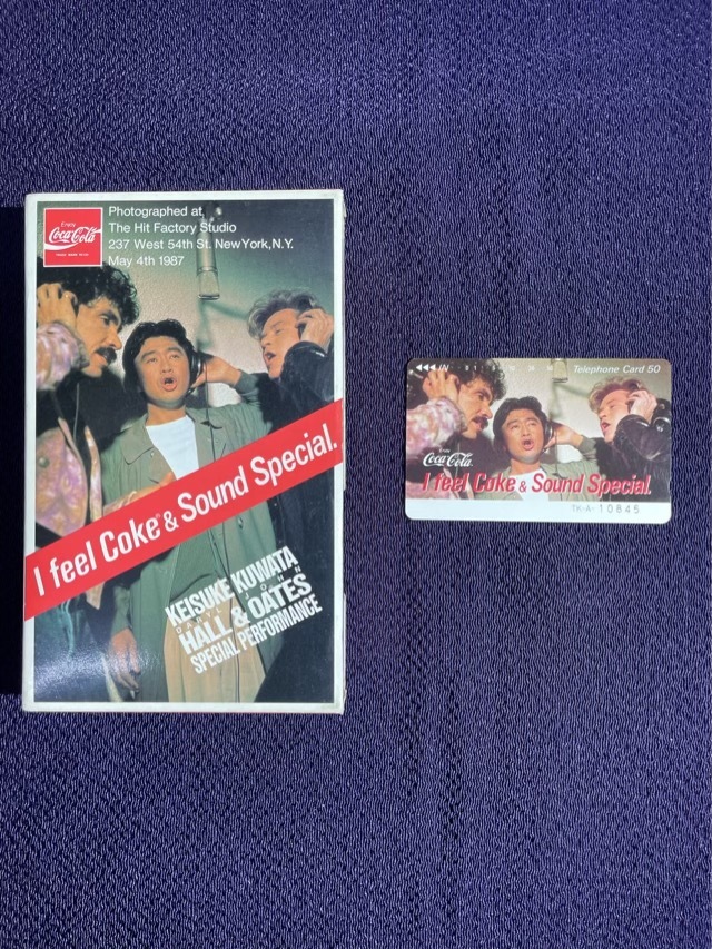 桑田佳祐 ホール＆オーツ 1987年 コカ・コーラ I feel Coke & Sound