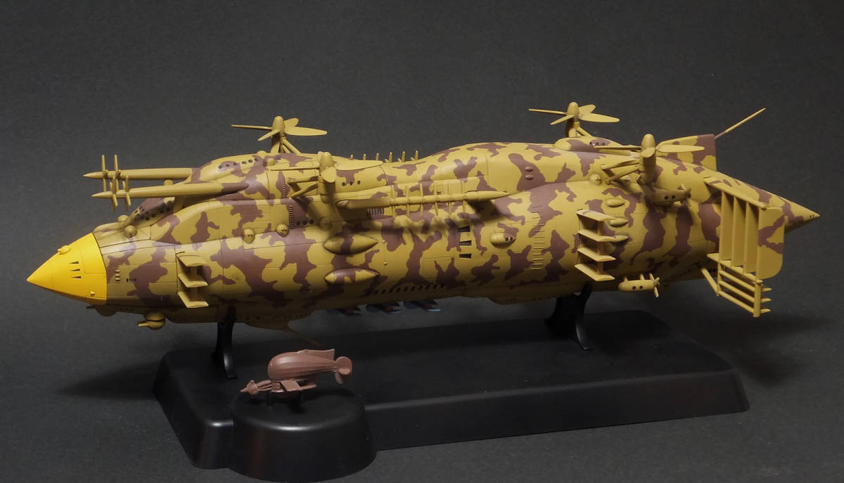 ファインモールド 天空の城ラピュタ 飛行戦艦ゴリアテ 完成品(スタジオ