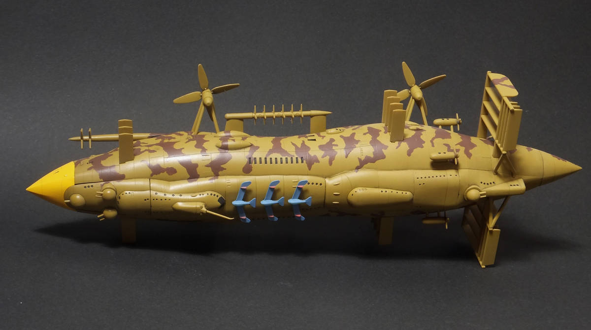 ファインモールド 天空の城ラピュタ 飛行戦艦ゴリアテ 完成品(スタジオ