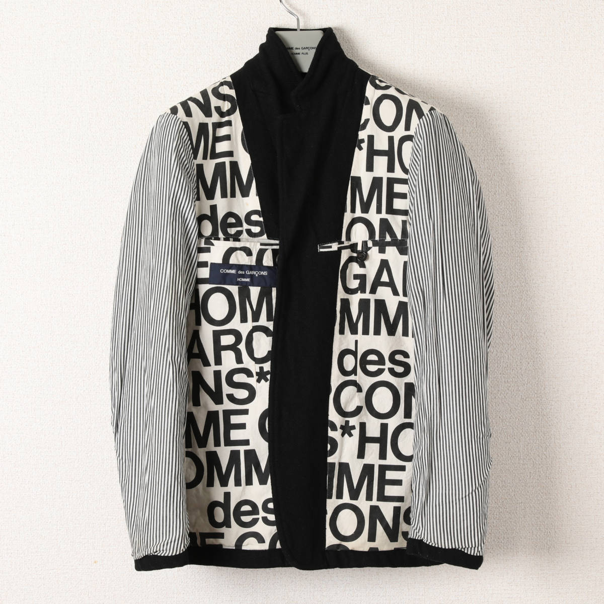 希少 人気 COMME des GARCONS HOMME コムデギャルソンオム☆ 総柄 ロゴ 