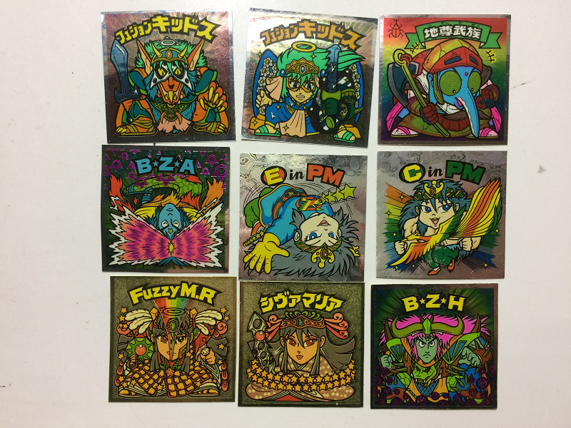 ビックリマン シール 136枚 スーパーゼウス エラー品有り(プリズム 
