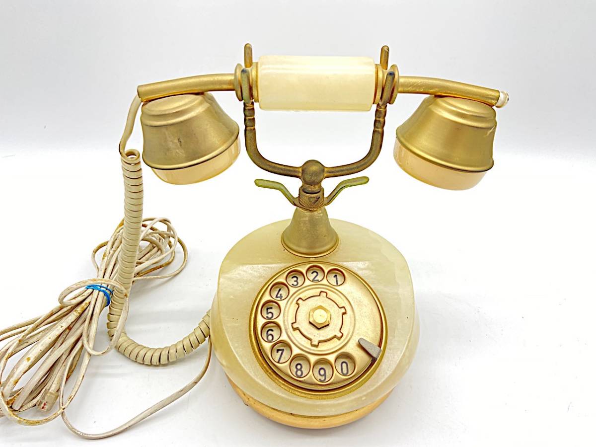 C160［ジャンク品］ 電話機 アンティーク 昭和レトロ ヴィンテージ  