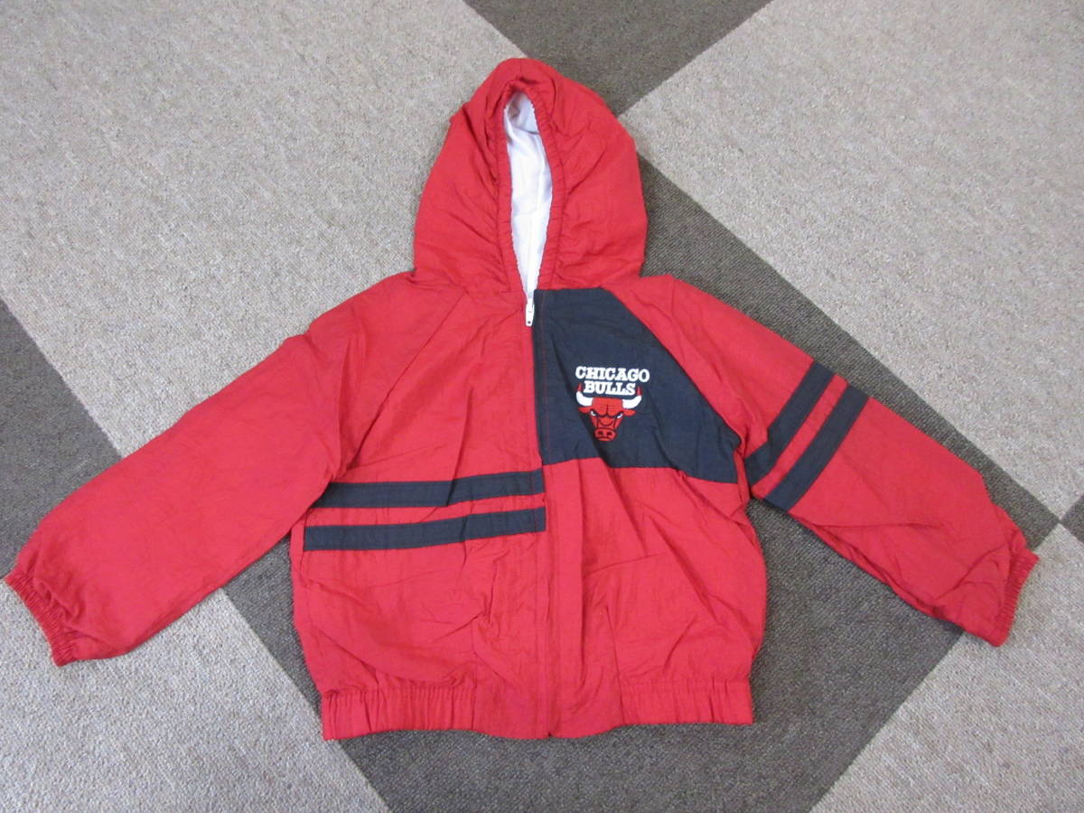90s シカゴブルズ 子供用 ナイロンジャケット 4T キッズ ベビー  