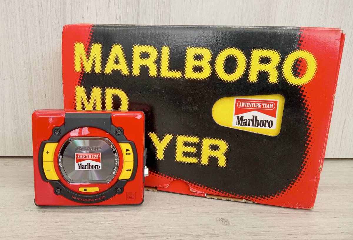 未使用 SHARP × Marlboro コラボモデル MD MD-SS302M SHARP 【公式通販】