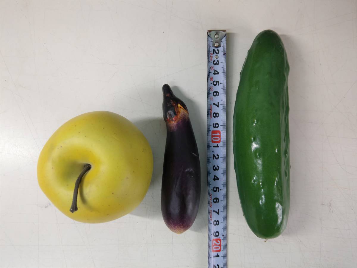 ディスプレイ用 フルーツと野菜のセット 木枠付き イミテーション ナス ぶどう パプリカ ズッキーニ等 1サイズ発送 食品サンプル 売買されたオークション情報 Yahooの商品情報をアーカイブ公開 オークファン Aucfan Com