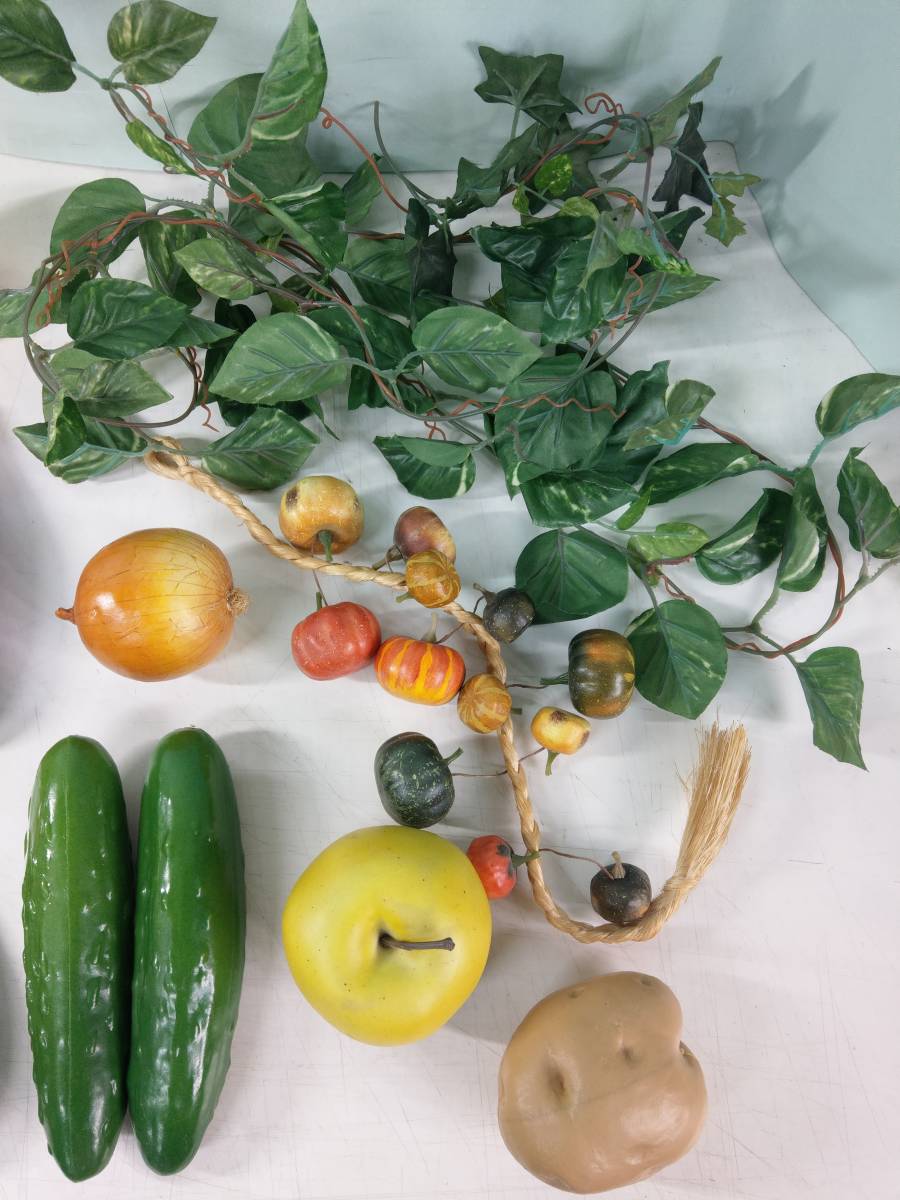 ディスプレイ用 フルーツと野菜のセット 木枠付き イミテーション ナス ぶどう パプリカ ズッキーニ等 1サイズ発送 食品サンプル 売買されたオークション情報 Yahooの商品情報をアーカイブ公開 オークファン Aucfan Com