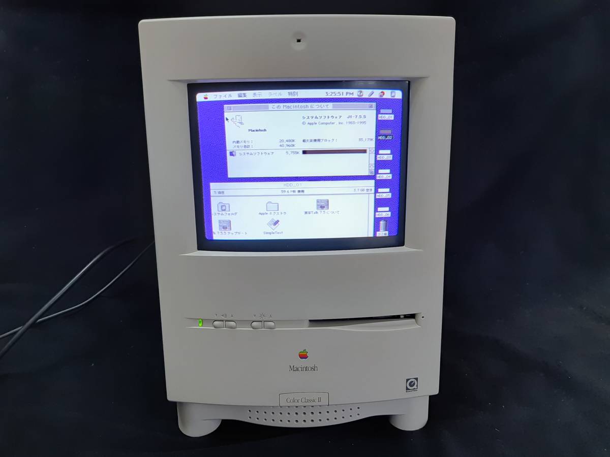 ☆完動☆Apple Macintosh Color Classic アップル（Macintosh Color 