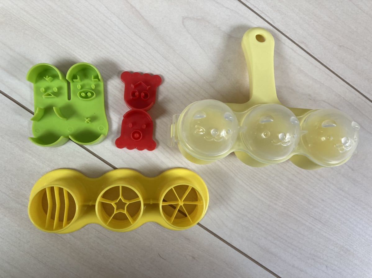 お弁当 子供 キャラ弁 おにぎり ふりふり ごはんボール ウインナーカッター タコさんウインナー 抜き型 おにぎり型 売買されたオークション情報 Yahooの商品情報をアーカイブ公開 オークファン Aucfan Com