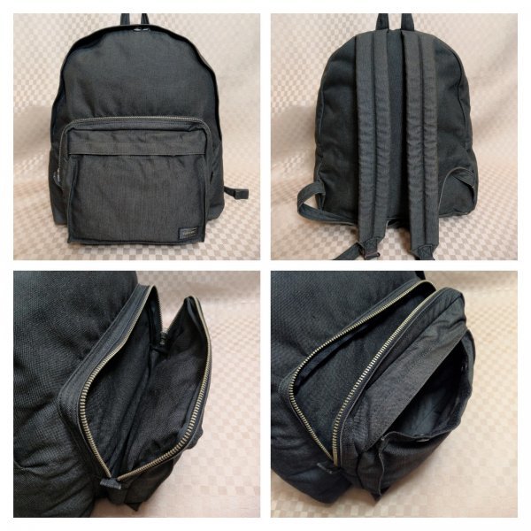 美品】ポーター PORTER リュックサック バックパック デイパック 吉田 
