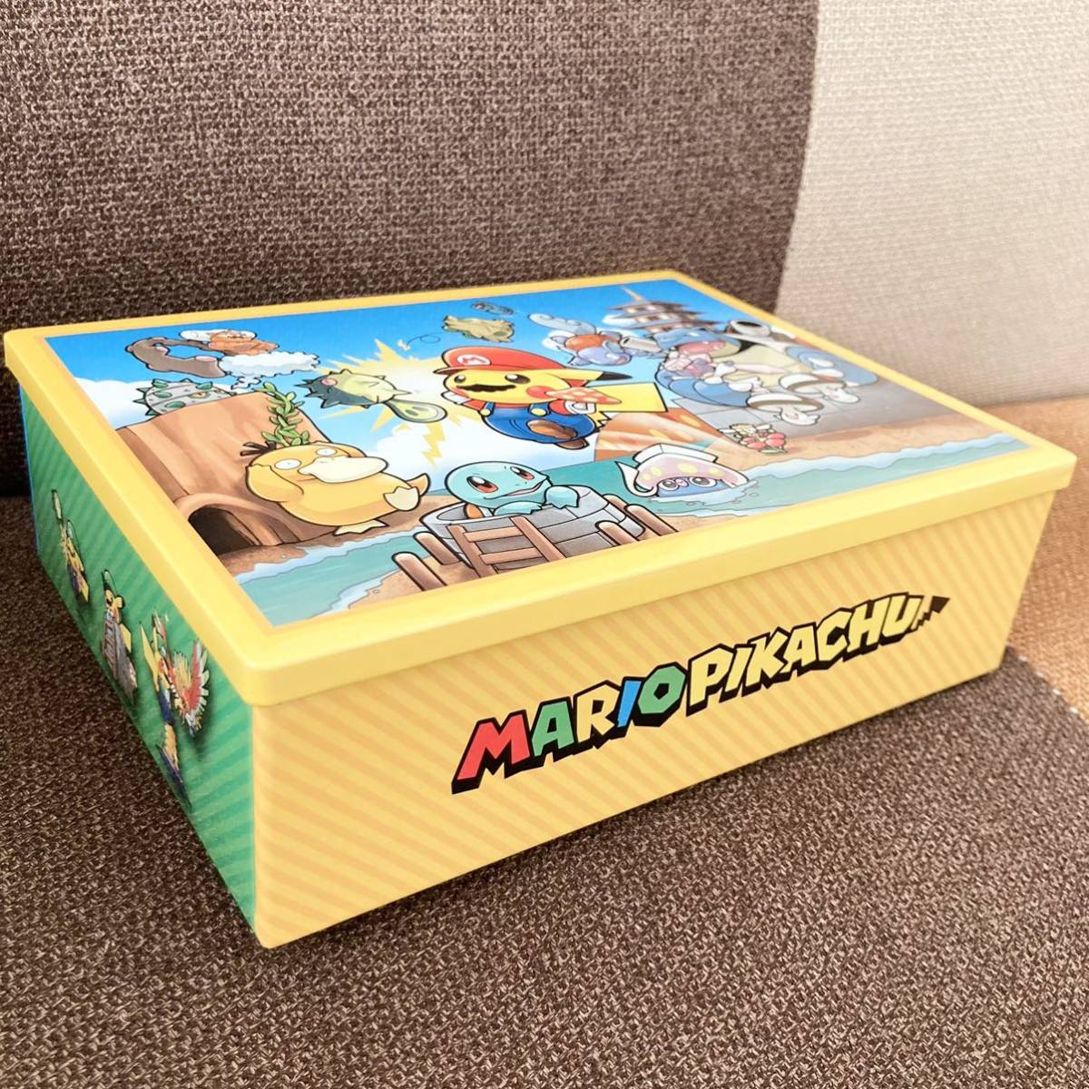 ポケモンセンター お菓子の空き缶 マリオピカチュウ コラボ柄 ルイージ 小物入れ スーパーマリオ ポケットモンスター 売買されたオークション情報 Yahooの商品情報をアーカイブ公開 オークファン Aucfan Com