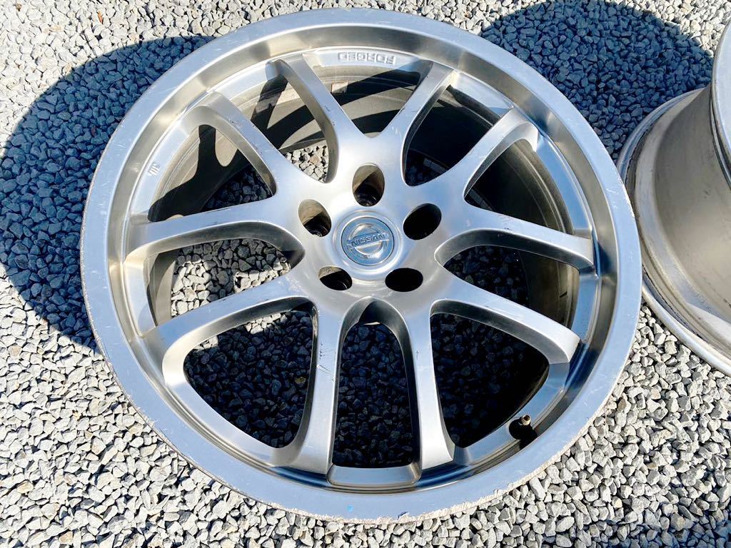 V35 スカイライン 純正 オプション ホイール バリ山　4本 V35 スカイライン 純正 オプション ホイール バリ山 4本