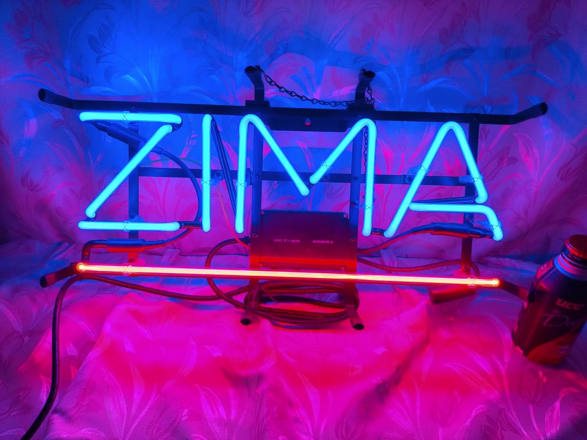 Penny ZIMA ネオンサイン 看板 ネオン管 屋内専用 店舗 ウインド