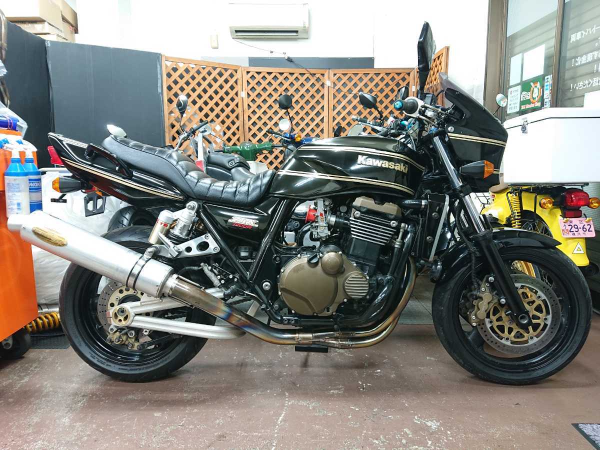 ☆ZRX1200R ZRT20A【検R5.4月/JB-POWER製FCR39装着】マフラー/バック 
