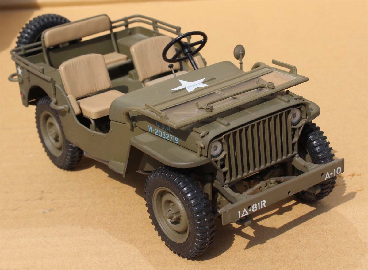 タミヤ 1/20 ジープ ウイリスMB 完成品 絶版(完成品)｜売買された