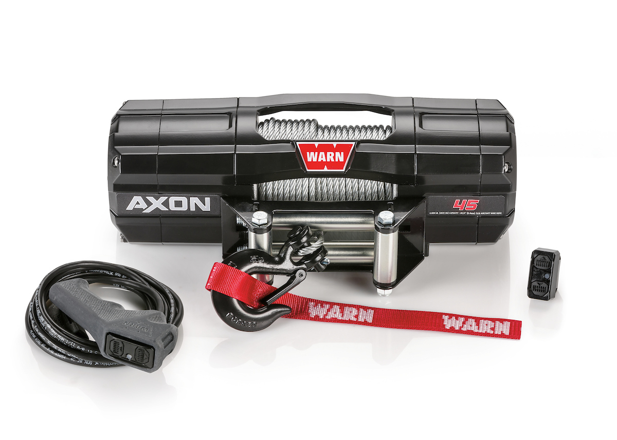 WARN AXON45 12V電動ウインチ AXON Winch WARN Plow with Trail